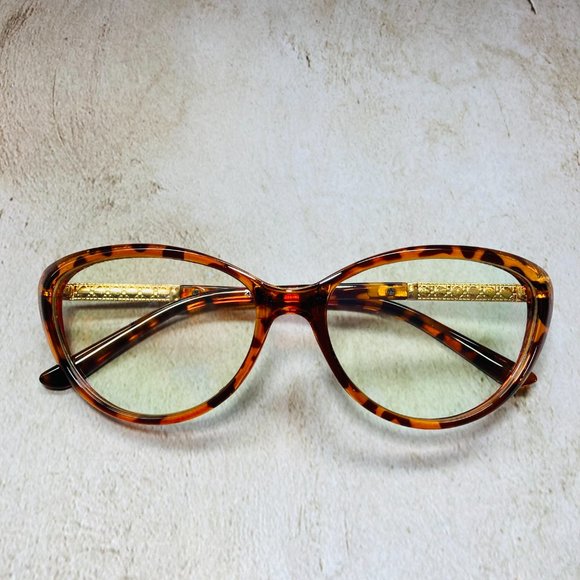 Adore Cat Eye Leopard Brown Eyeglasses Glasses Frames NWOT - Picture 12 of 12